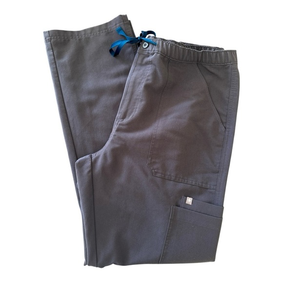 Figs Men's Charcoal Gray Scrub Pants - Medical Doctor Nurse Professional XL Men - Picture 6 of 7